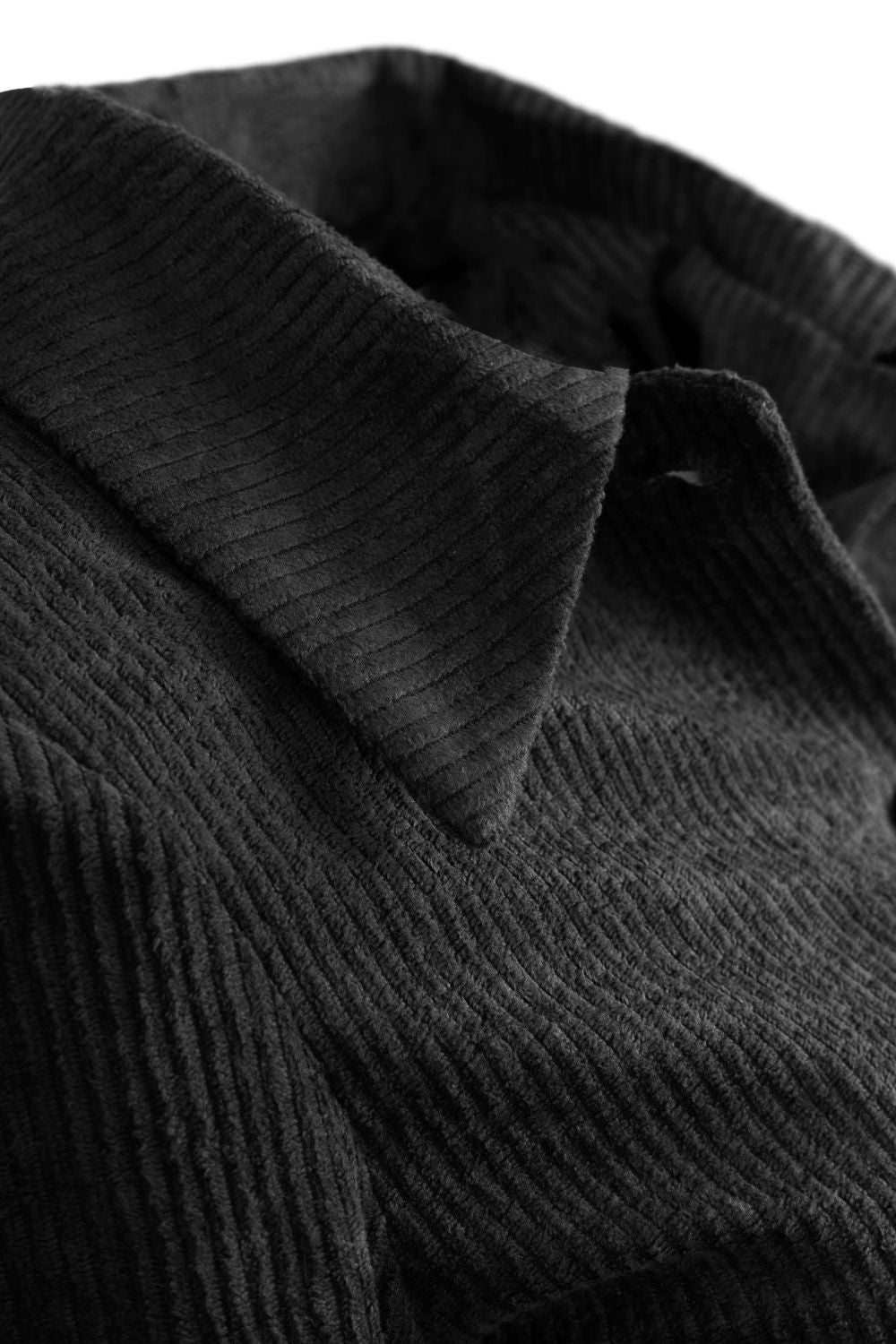 Kadife Crop Ceket Siyah