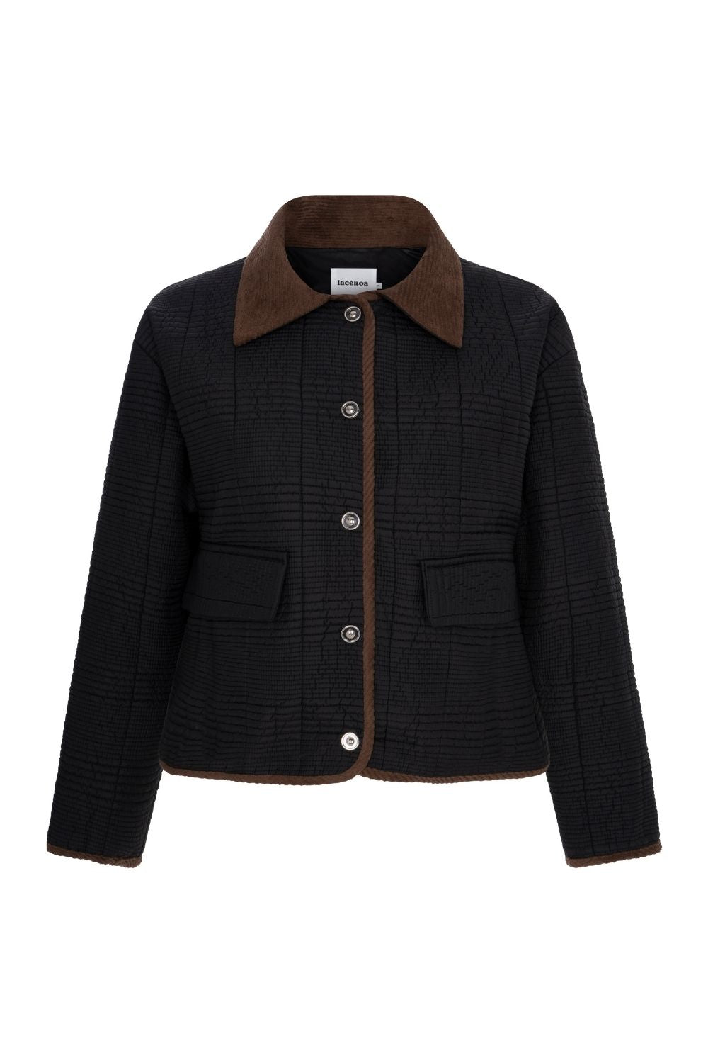 Kapitone Ceket Siyah