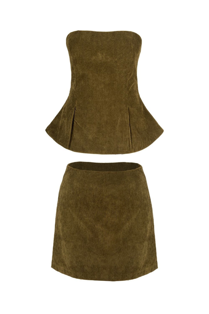 Fitilli Kadife Takım