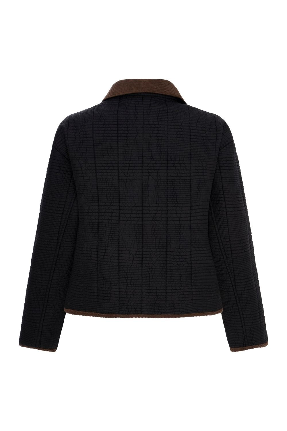 Kapitone Ceket Siyah