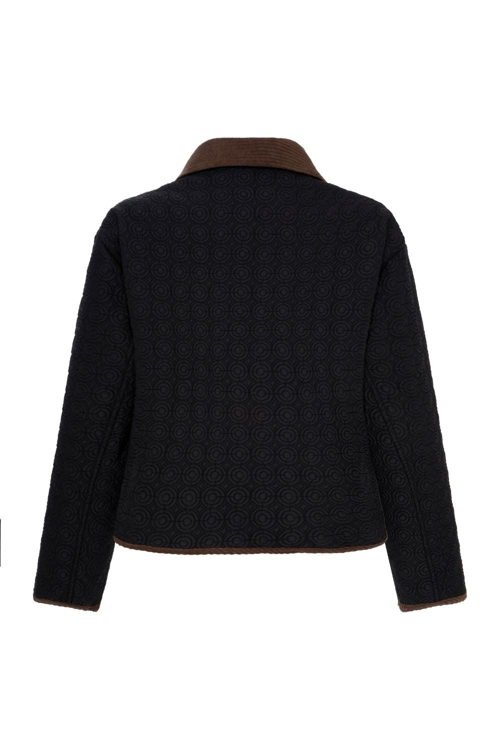 Kapitone Ceket Siyah