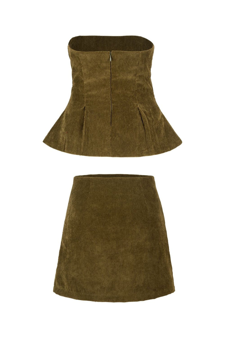 Fitilli Kadife Takım