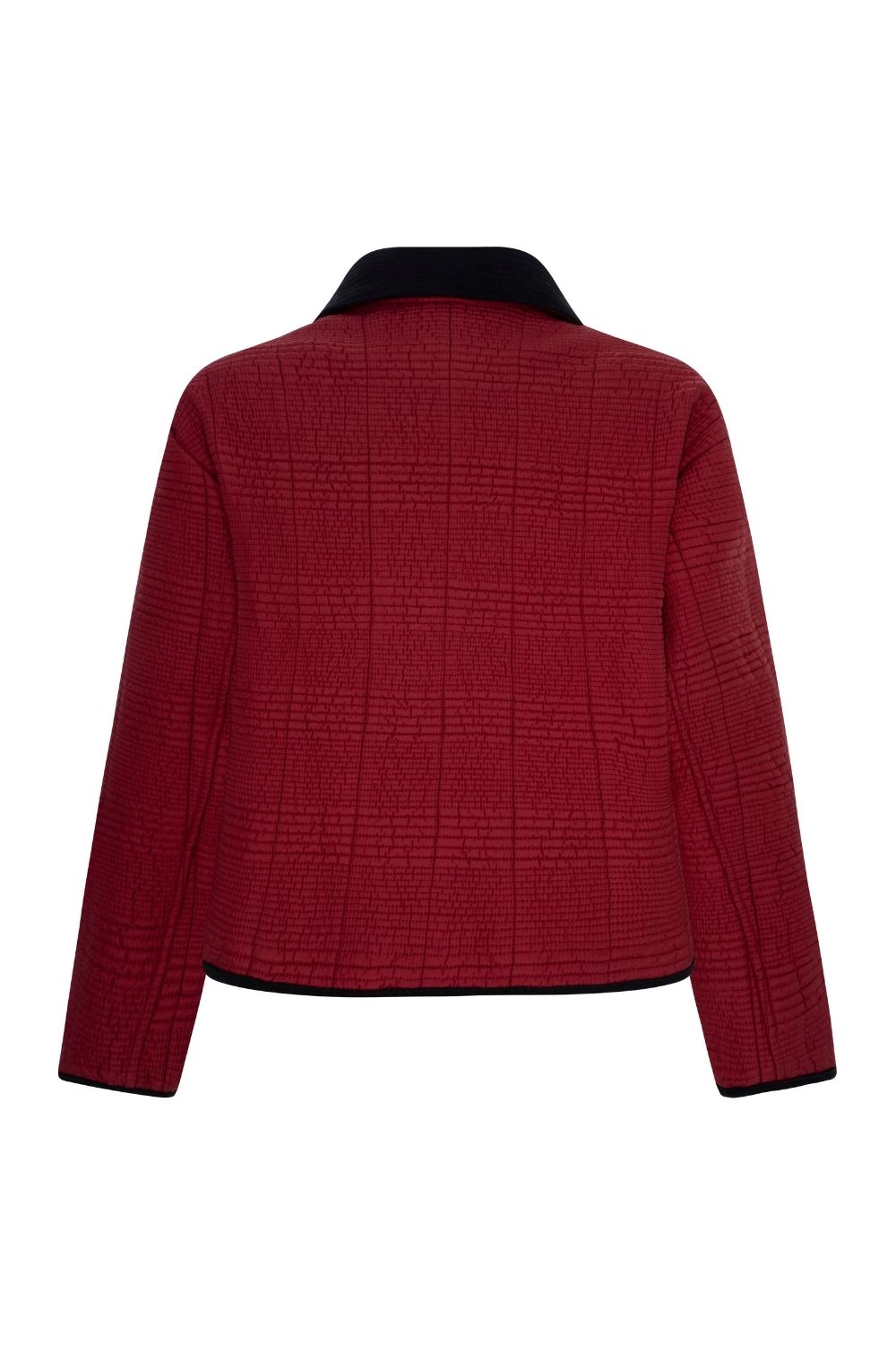 Kapitone Ceket Kırmızı