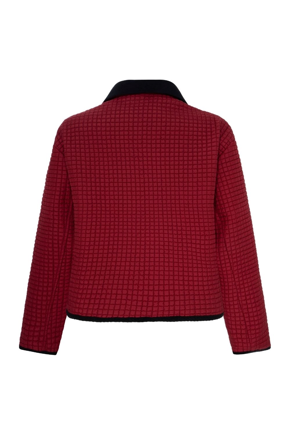 Kapitone Ceket Kırmızı