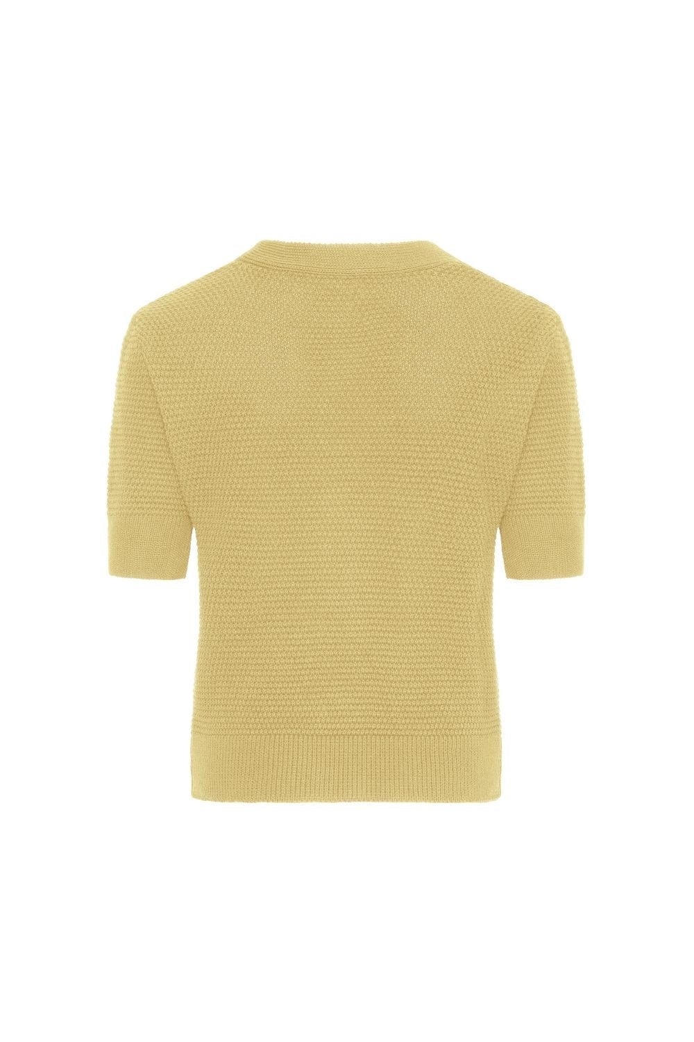 Yıldız Düğmeli V Yaka Hırka