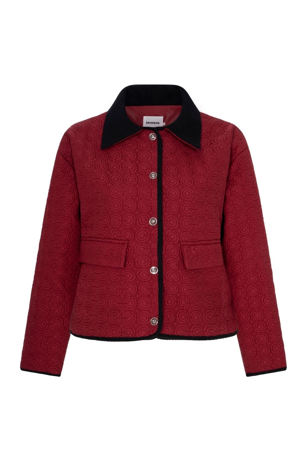 Kapitone Ceket Kırmızı