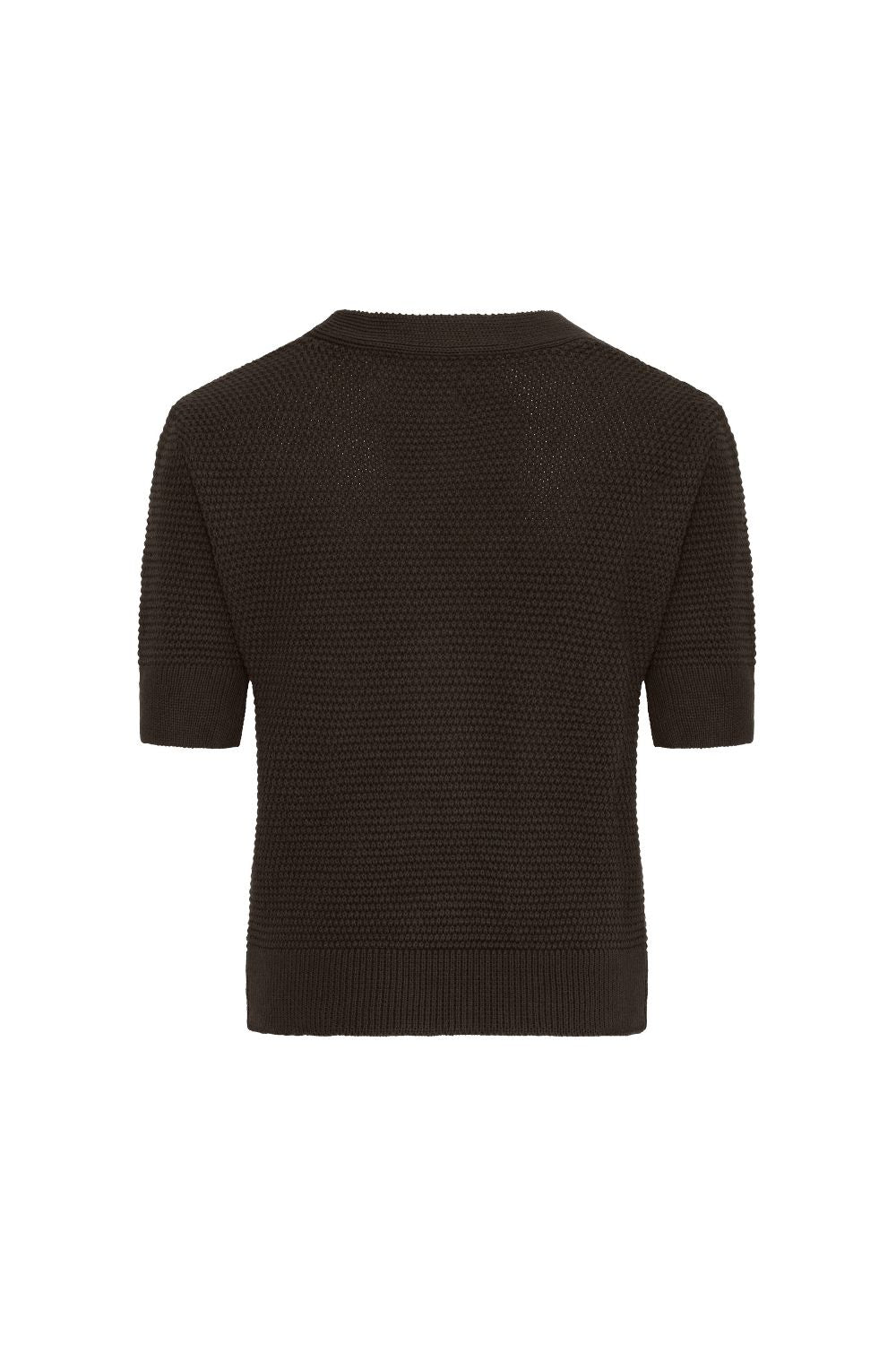 Yıldız Düğmeli V Yaka Hırka