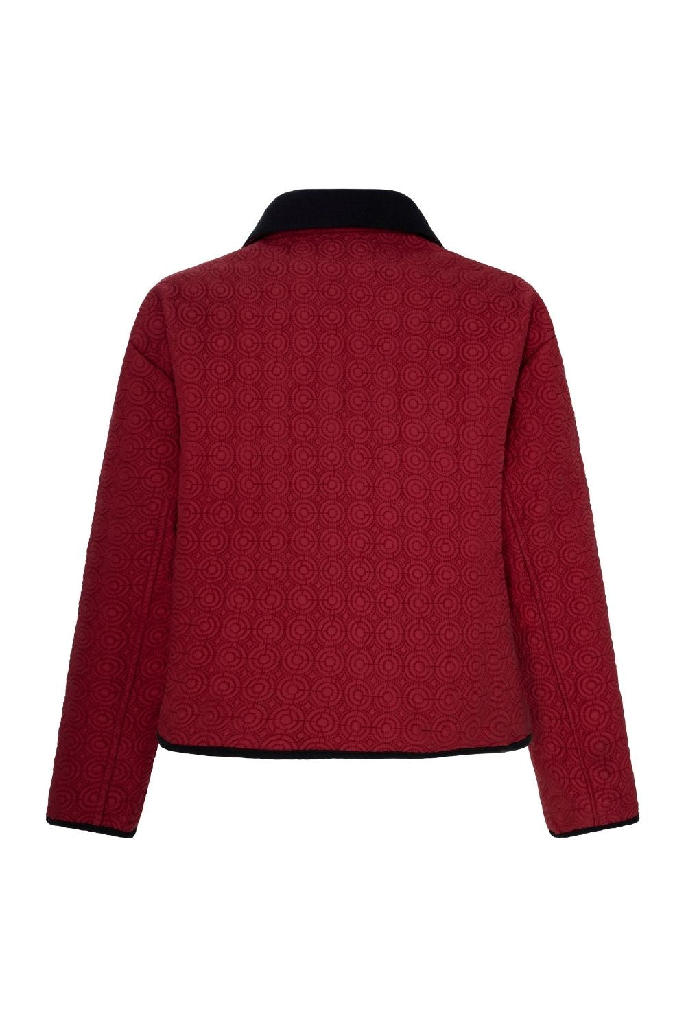 Kapitone Ceket Kırmızı