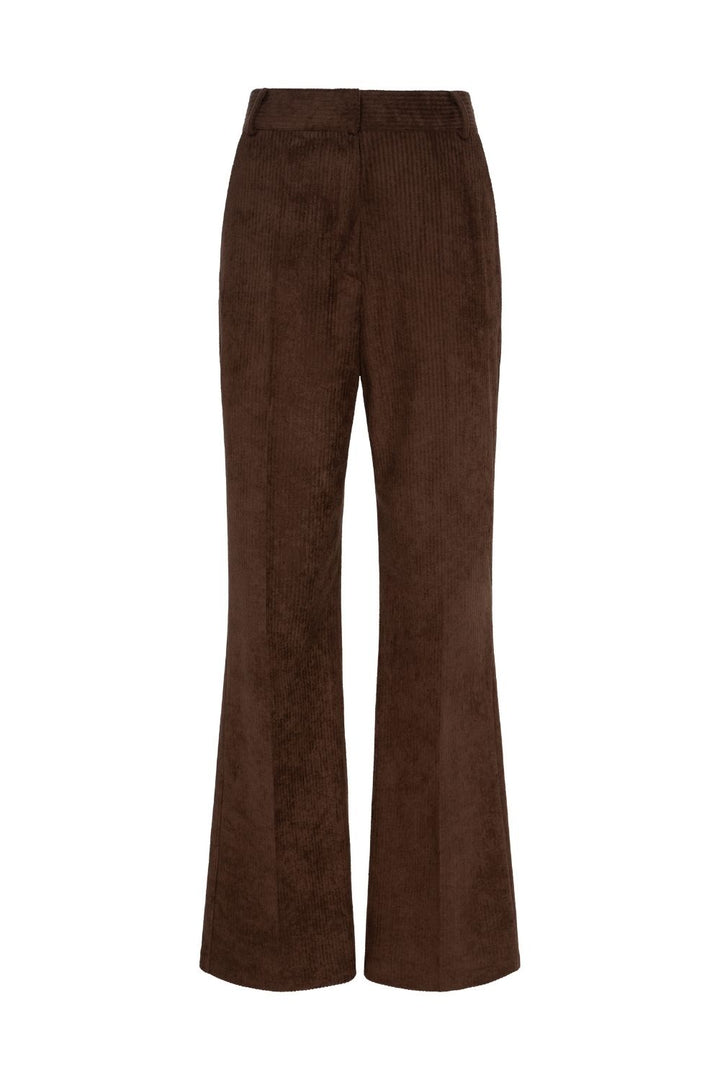 Fitilli Kadife Pantolon Kahve