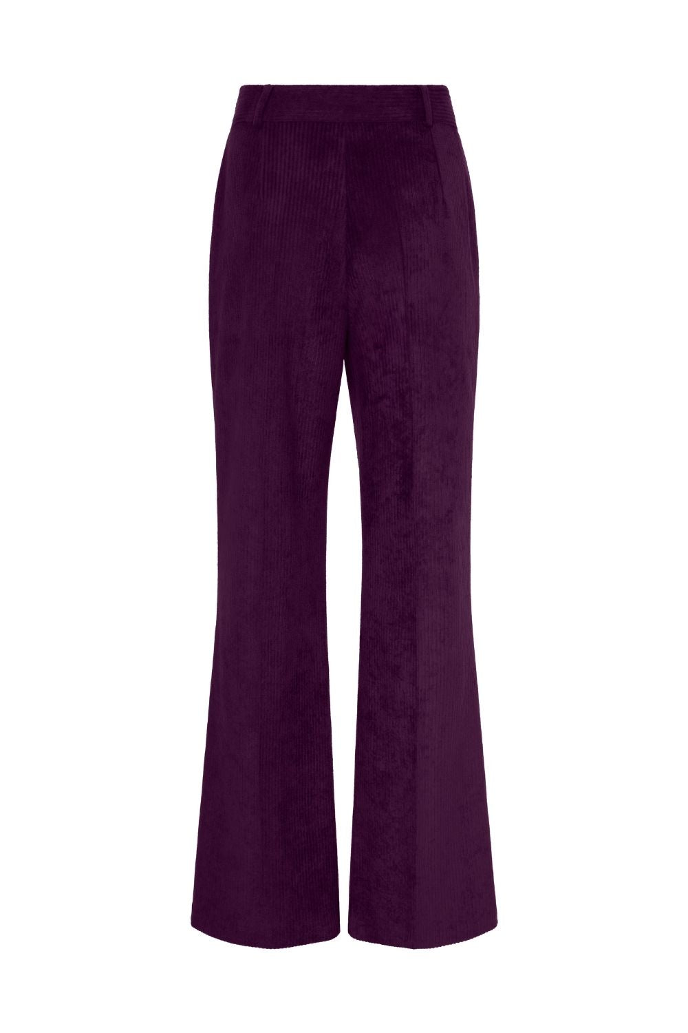 Fitilli Kadife Pantolon Mor