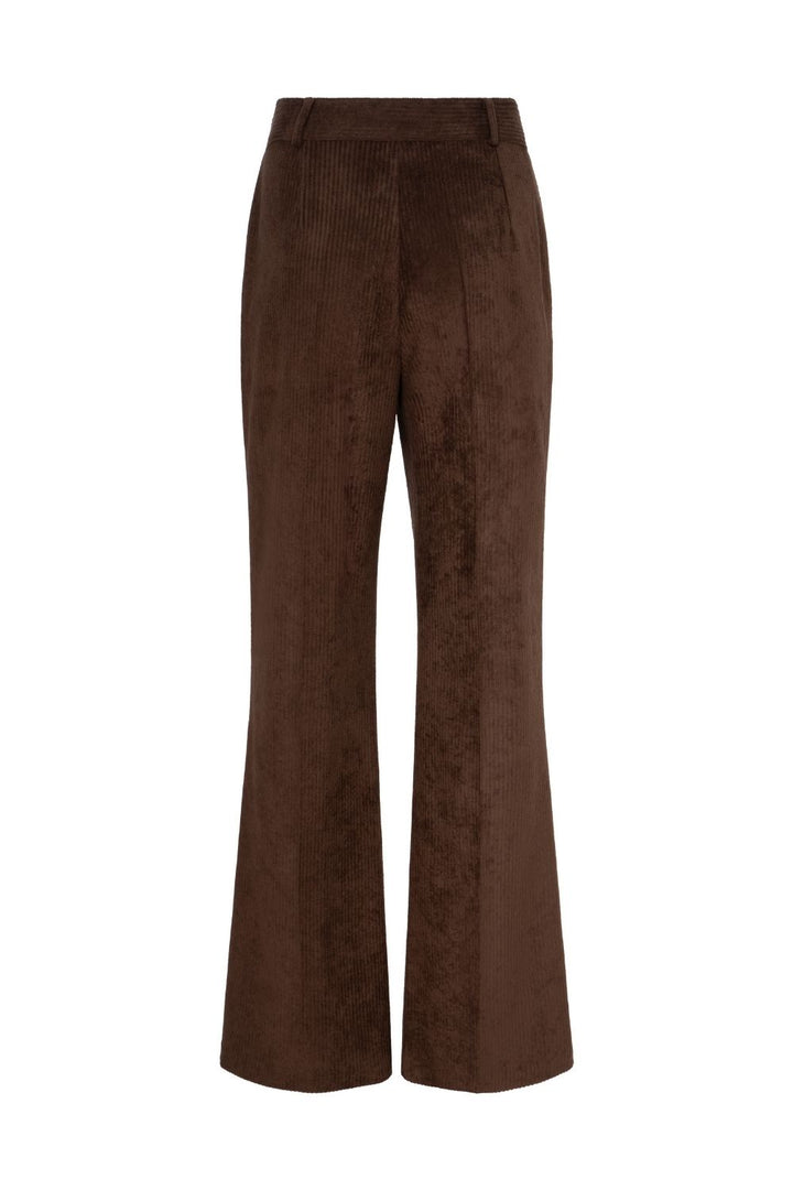 Fitilli Kadife Pantolon Kahve